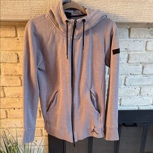 Jordan Hoodie Long-Sleeve Full-Zip Gray S